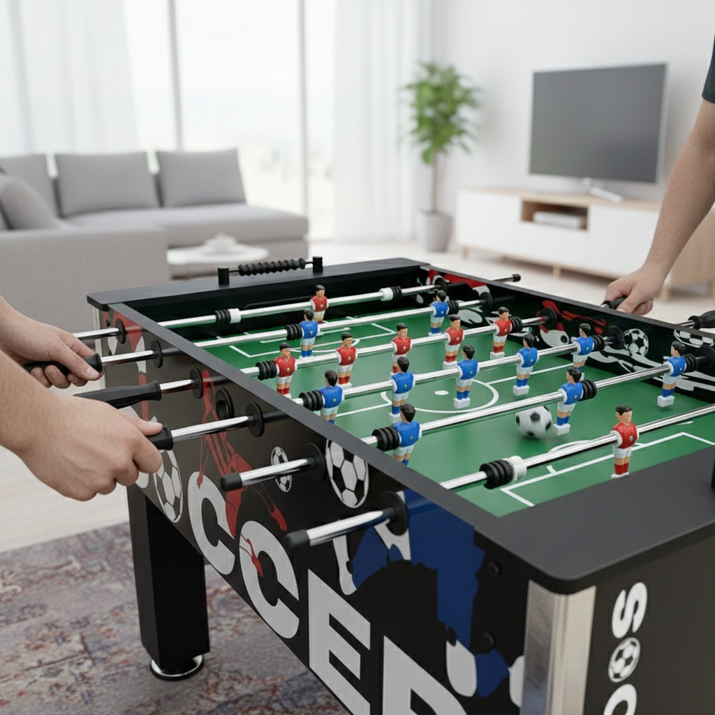 Baby-Foot Coloré 5 Pieds