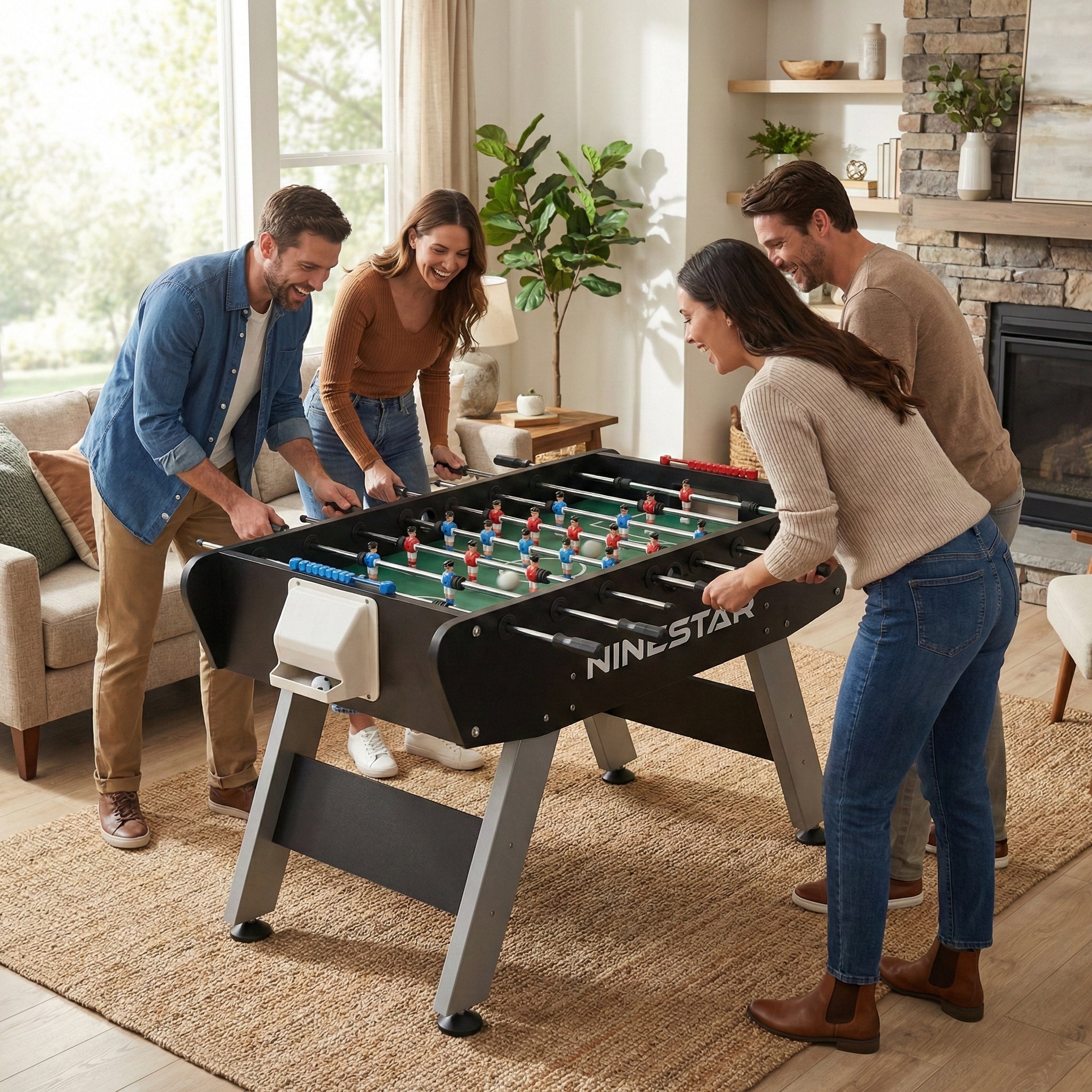 Table de Baby-Foot 55” Style Français