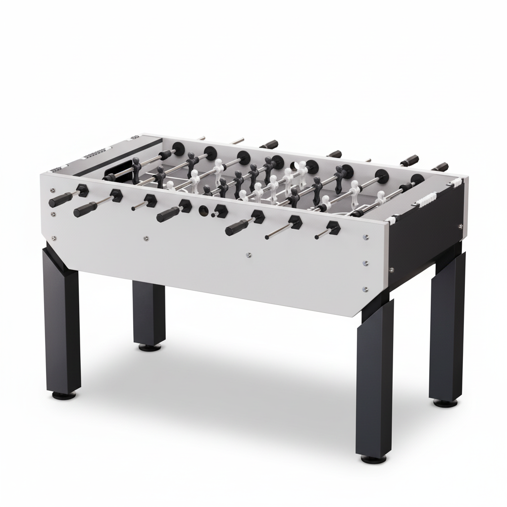 Baby-Foot Professionnel 144 cm – Table MDF 18 mm avec Barres Acier Haute Résistance